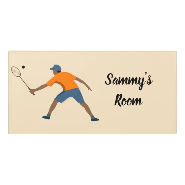 Squash Door Sign (Classic Front)