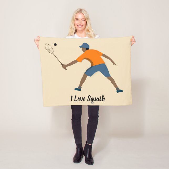 Squash Fleece Blanket (In Situ)