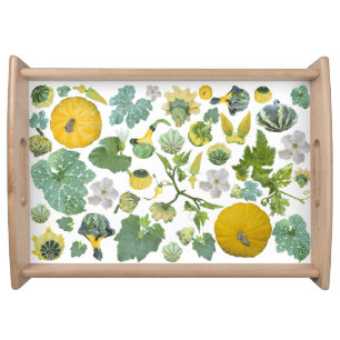 Squash Garden Serving Tray