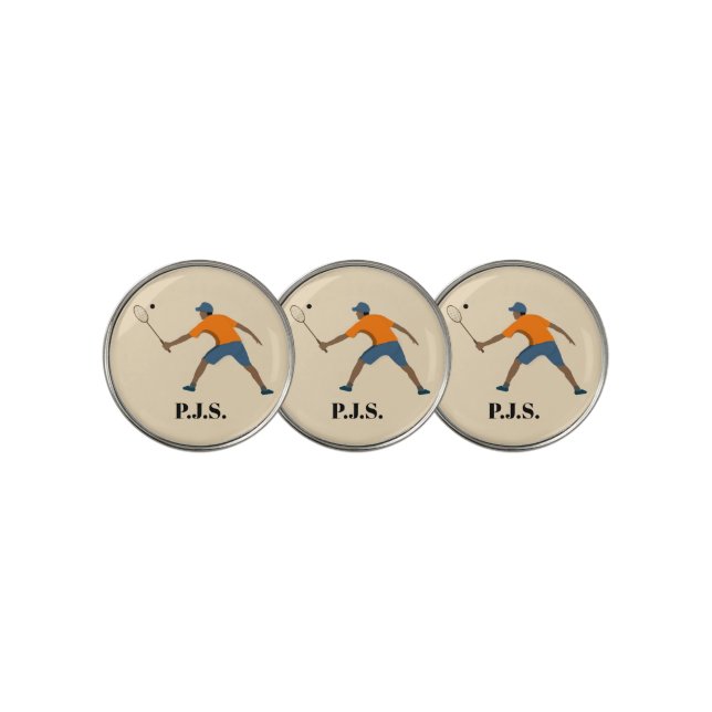 Squash Golf Ball Marker (3 Up)