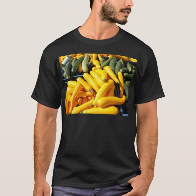 Squash in Yellow and Green T-Shirt (Front)