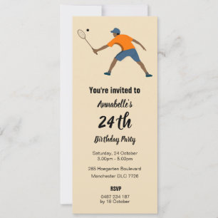 Squash Invitation