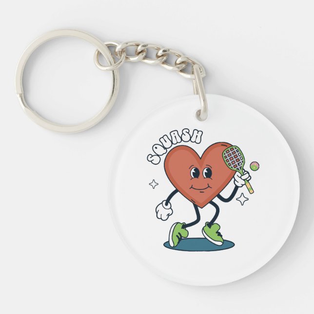 squash keychain (Front)