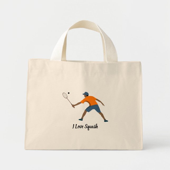 Squash Mini Tote Bag (Front)