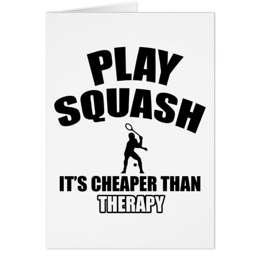 Squash player designs cards (Front)