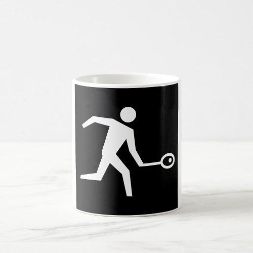 Squash Player Icon Coffee Mug