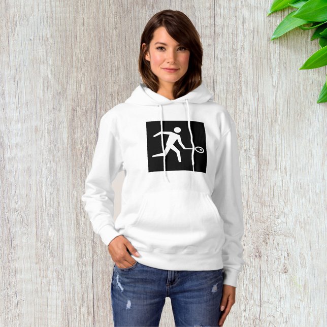 Squash Player Icon Hoodie (Creator Uploaded)