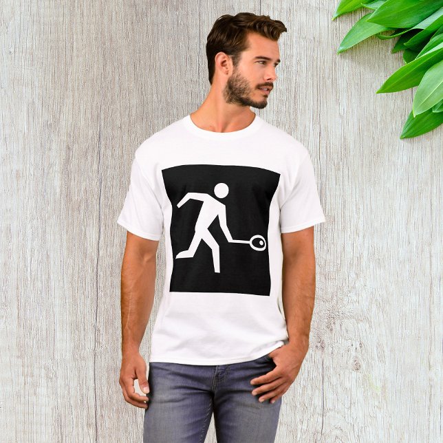 Squash Player Icon T-Shirt (Creator Uploaded)