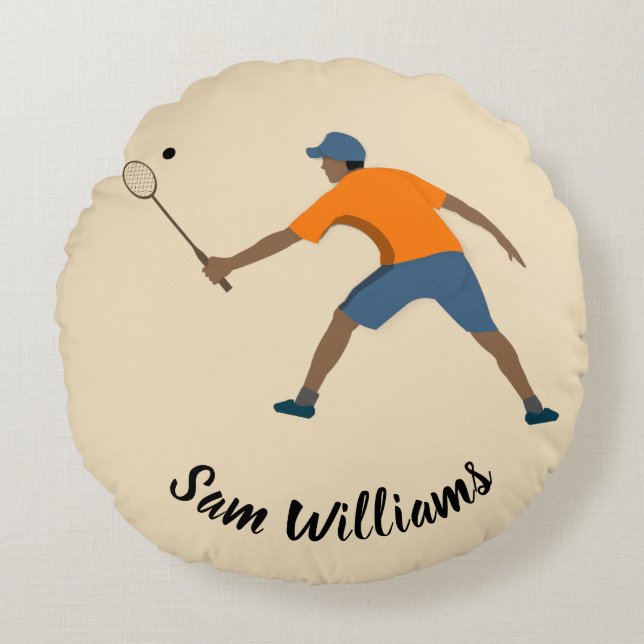 Squash Round Pillow (Front)