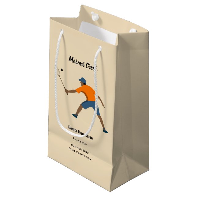 Squash Small Gift Bag (Front Angled)