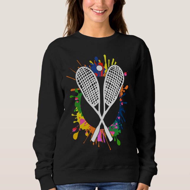 squash team and Squash Players playing squash Sweatshirt (Front)