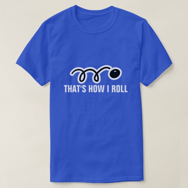 Squash tee shirt with funny slogan and ball (Design Front)