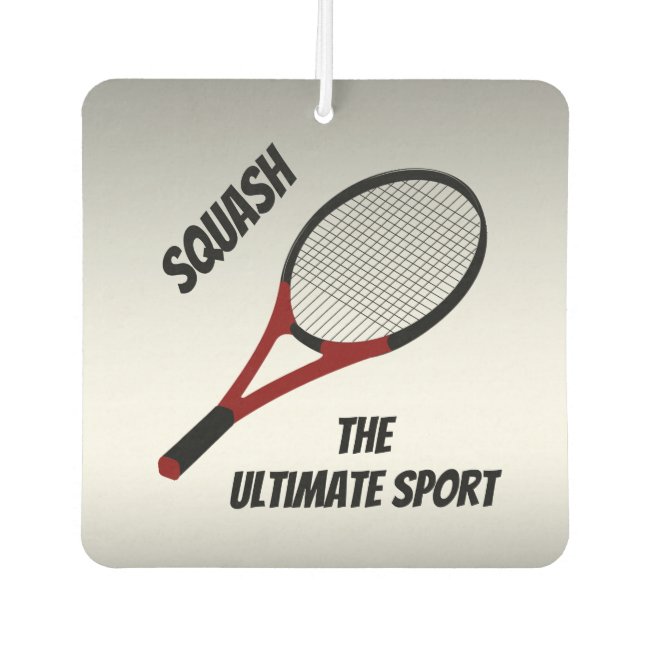 Squash - the Ultimate Sport Air Freshener