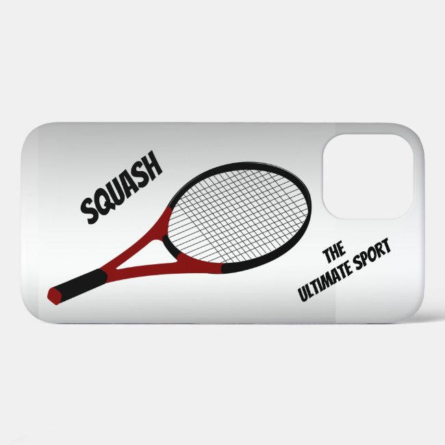 Squash the Ultimate Sport iPhone 12 Case