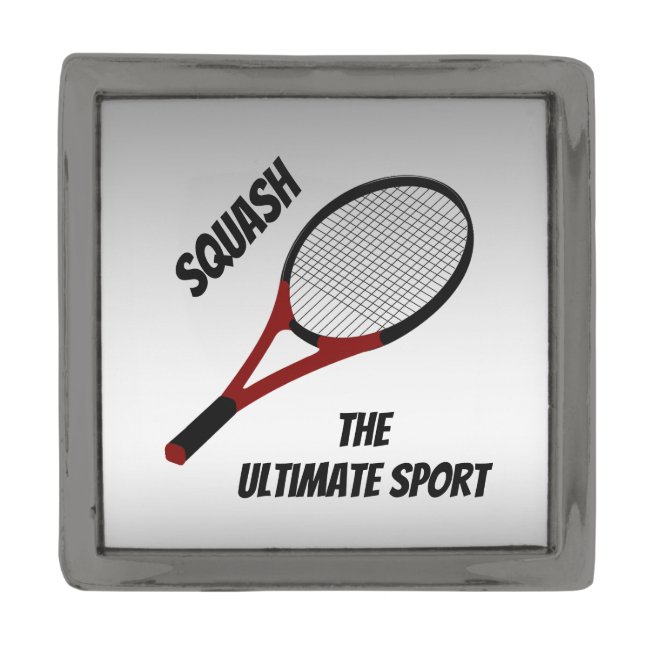 Squash - the Ultimate Sport Lapel Pin