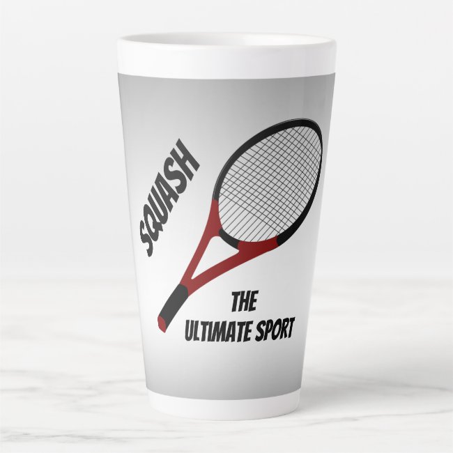 Squash the Ultimate Sport Latte Mug