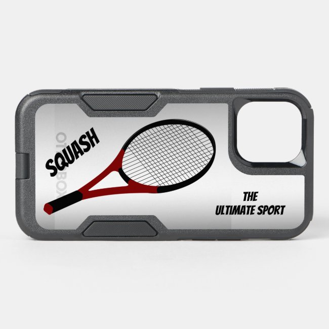 Squash the Ultimate Sport OtterBox iPhone Case