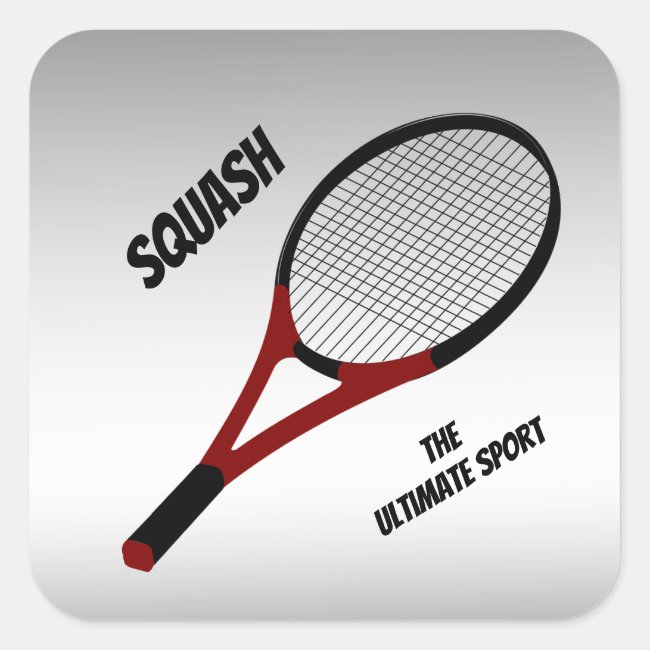 Squash - the Ultimate Sport Stickers