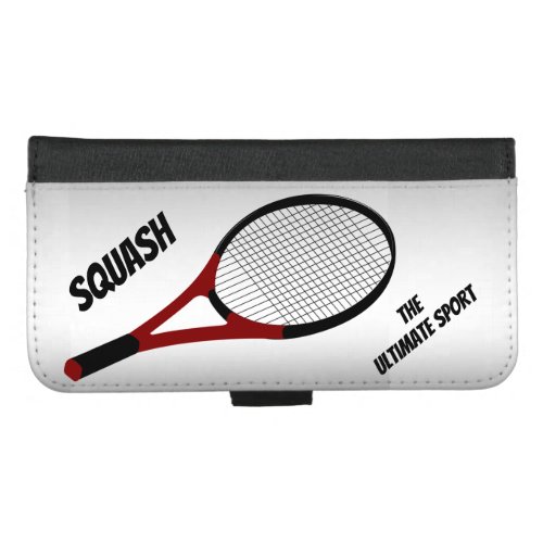 Squash Ultimate Sport iPhone 87 Plus Wallet Case