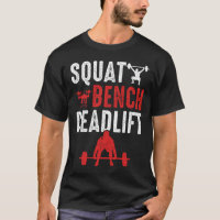 Squat Bench Deadlift Gym Workout Powerlifting