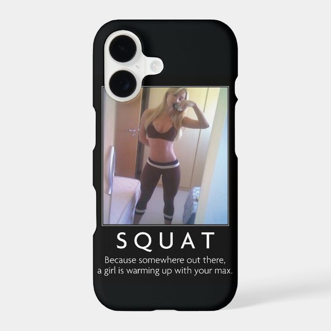 Squat Iphone Case (Back)