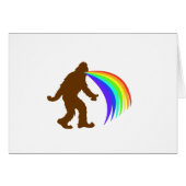 Squatch Barfing A Rainbow (Front Horizontal)