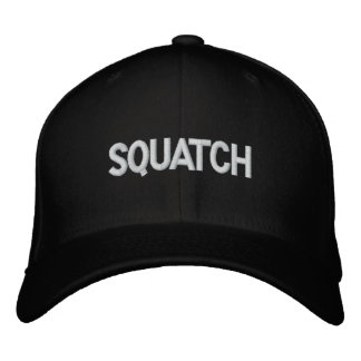 SQUATCH EMBROIDERED BASEBALL HAT