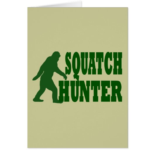 Squatch hunter cards (Front)