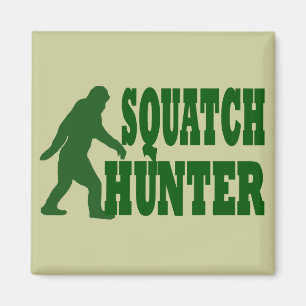 Squatch hunter magnet