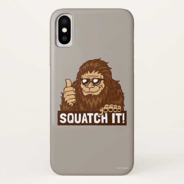 Squatch It Case-Mate iPhone Case (Back)