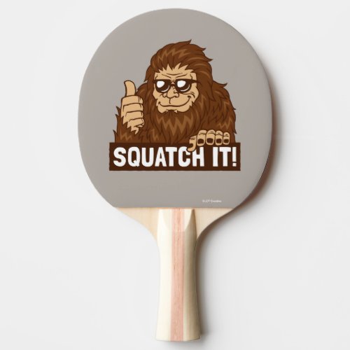 Squatch It Ping Pong Paddle