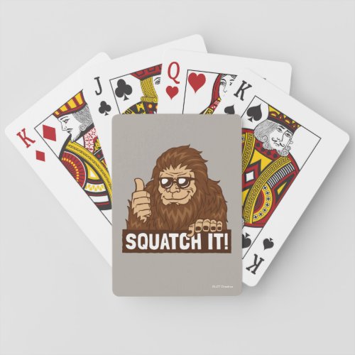 Squatch It Poker Cards