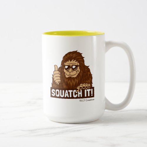 Squatch It Two_Tone Coffee Mug