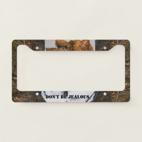 SQUATCH LICENCE PLATE LICENSE PLATE FRAME