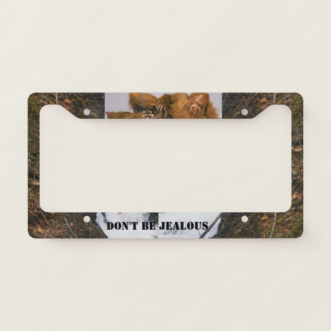 SQUATCH LICENCE PLATE LICENSE PLATE FRAME (Front)