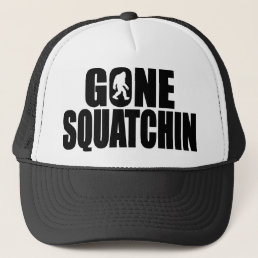SQUATCH like a PRO in Bobo&#39;s GONE SQUATCHIN Trucker Hat