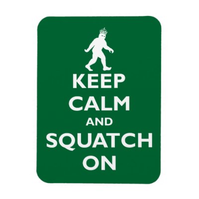 Squatch On Magnet