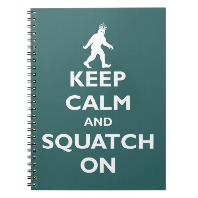 Squatch On Notebook