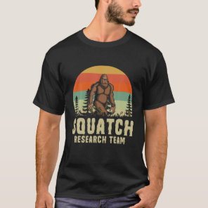 Squatch Research Team Sasquatch Bigfoot Yeti T-Shirt