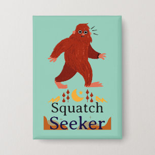 squatch seeker big foot button