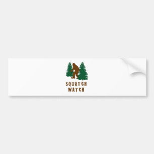 Squatch Watch Bumper Sticker
