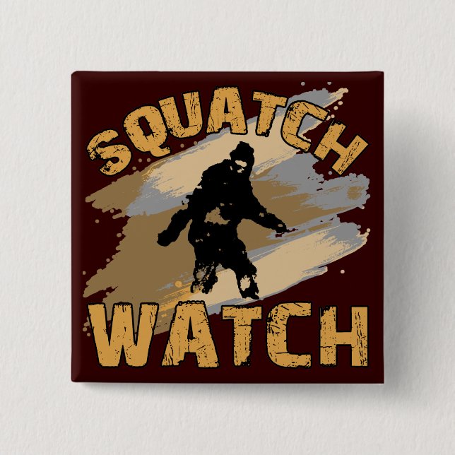 Squatch Watch Button (Front)