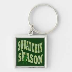 Squatchin Season Keychain