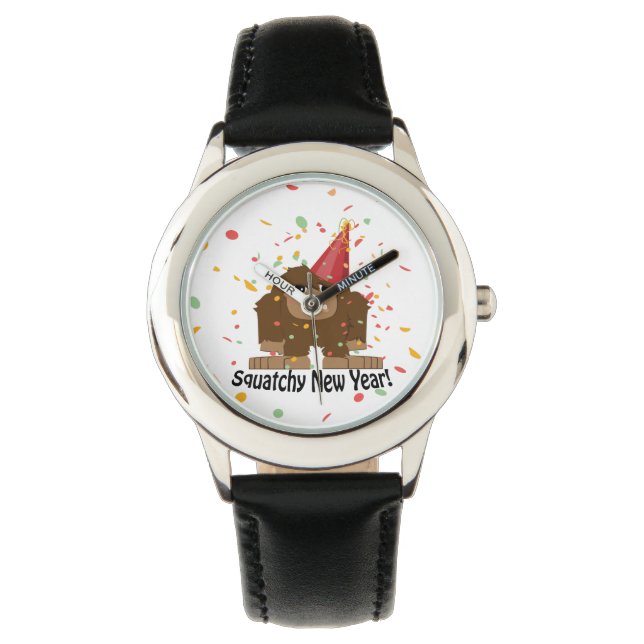 Squatchy New Year Watch (Front)