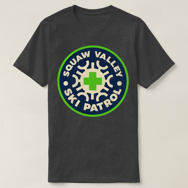 Squaw Valley Ski Patrol T-Shirt (Design Front)