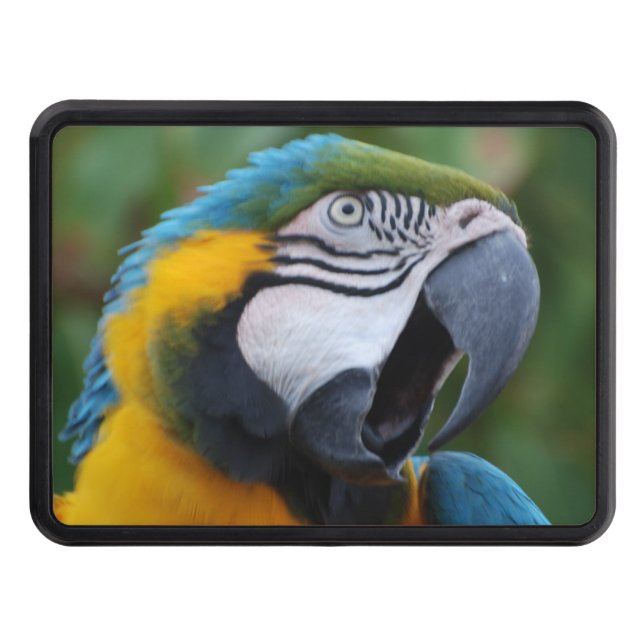 Squawking Parrot Tow Hitch Cover (Front)