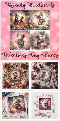 Squeaky Sweethearts Valentines Cards