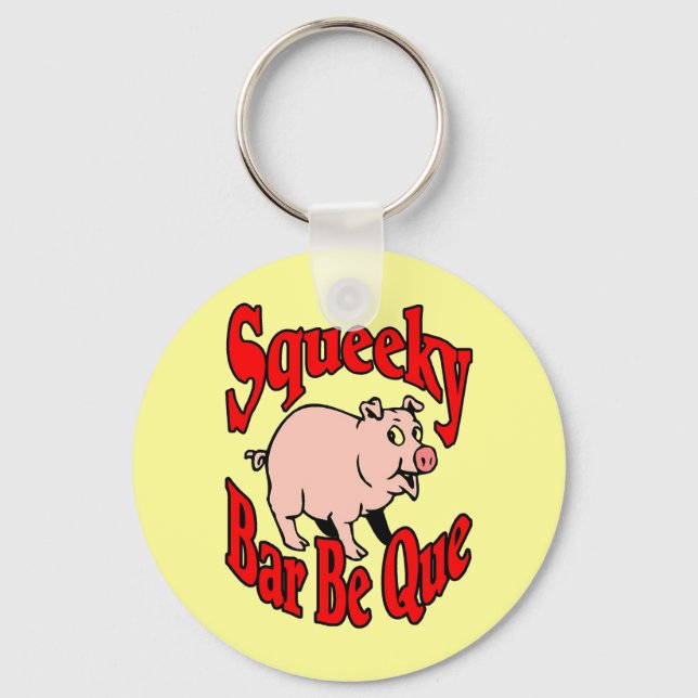 Squeeky Bar Be Que Keychain (Front)