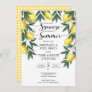 Squeeze A Little More Out of Summer Lemons BBQ Invitation