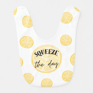Squeeze The Day Baby Bib